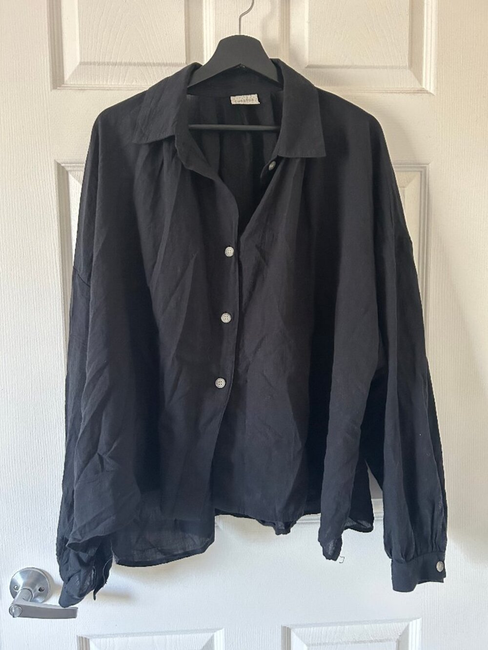 Poet Blouse Cropped